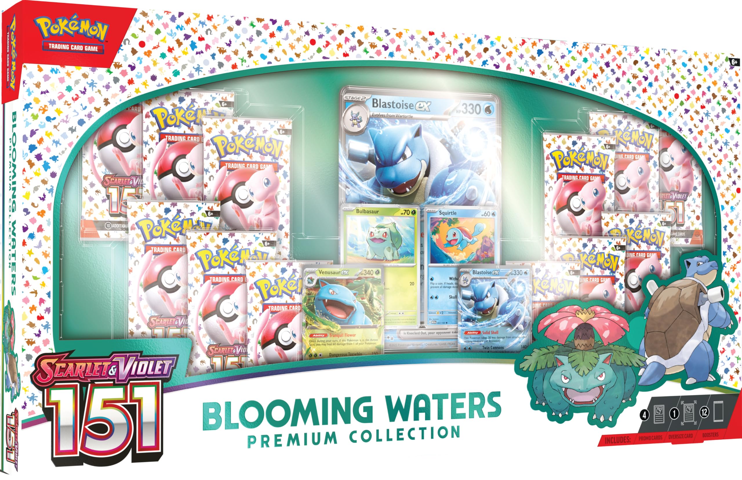 Pokemon TCG - Pokemon 151 Blooming Waters Premium Collection